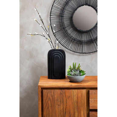 Simla Acacia Wood 1 Door and 3 Drawers Sideboard