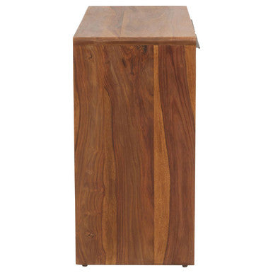 Surati Two Door Sheesham And Acacia Console Table