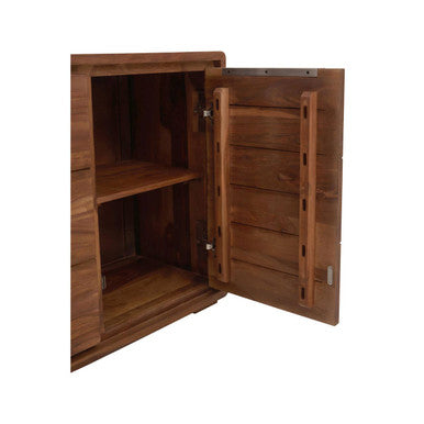 Surati Two Door Sheesham And Acacia Sideboard