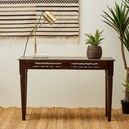 Srina Dark Sheesham Wood Console Table