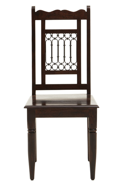 Srina Dark Sheesham Wood Dining Chair