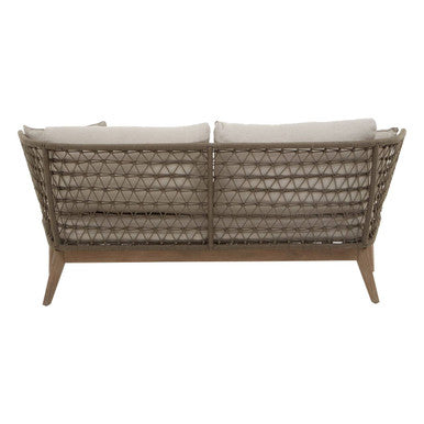 Opus Three Seat Grey Sofa
