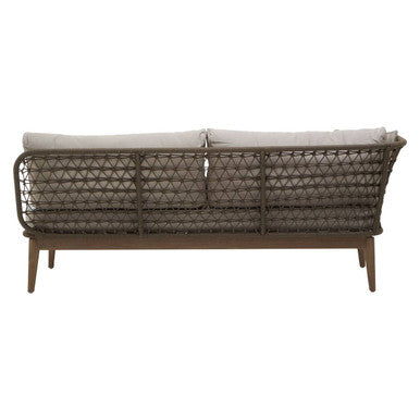 Opus Woven Rope Chaise Longue with Cushions