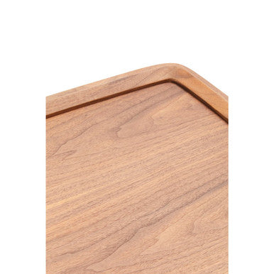 Doha Coffee Table With Cross Metal Legs