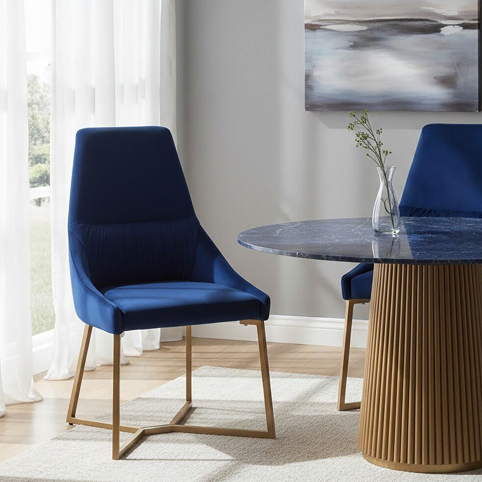 Midnight Velvet Dining Chair | Vieste