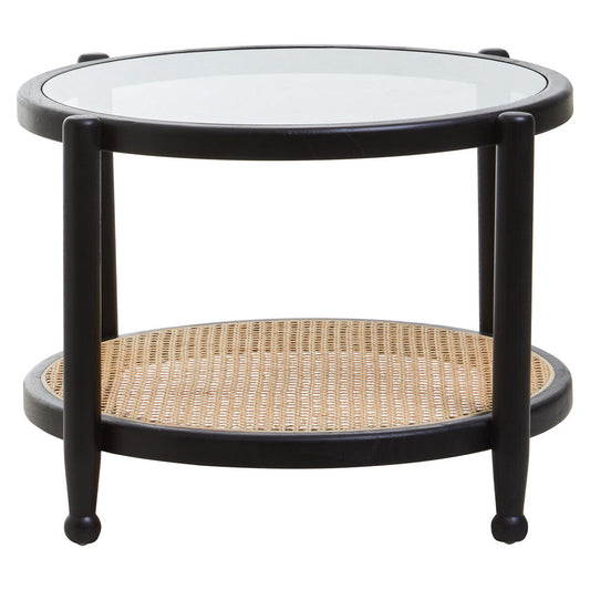 Cebu Rattan and Glass Coffee Table