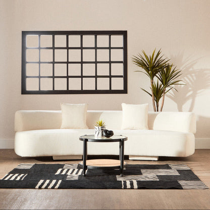 Cebu Rattan and Glass Coffee Table