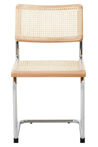 Cebu Elm Wood and Rattan Dining Chair