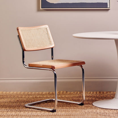 Elm Wood and Rattan Dining Chair | Cebu