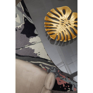 Genoa Grey Gloss Finish Oval Dining Table