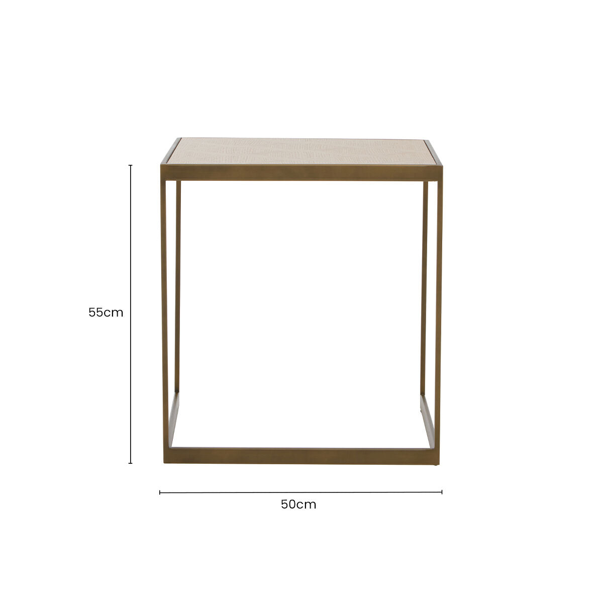 Grenoble Large Oak Veneer Side Table