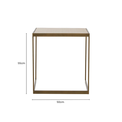 Grenoble Large Oak Veneer Side Table