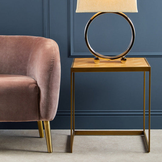 Grenoble Large Oak Veneer Side Table