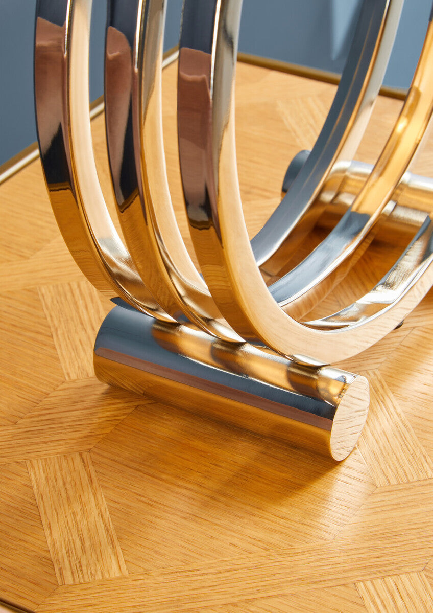 Grenoble Large Oak Veneer Side Table