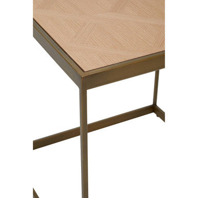 Grenoble Large Oak Veneer Side Table
