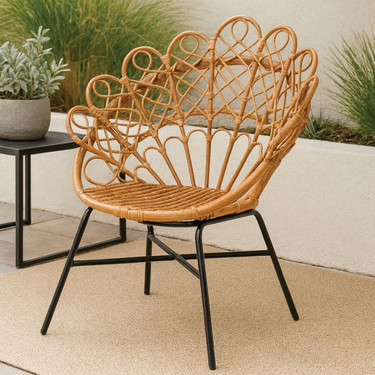 Java Natural Rattan Peacock Chair