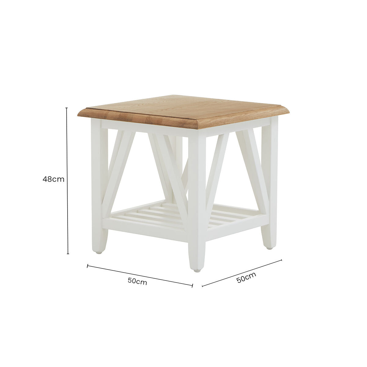 Parkside Natural Oak Side Table