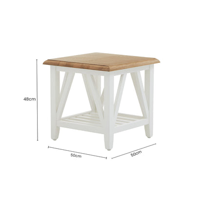 Parkside Natural Oak Side Table