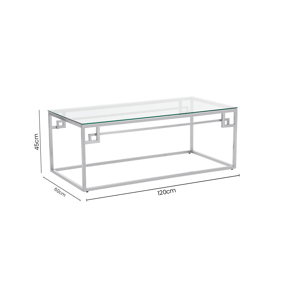 Allure Silver Coffee Table