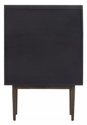 Lucca Recycled Dark Oak Wood Cabinet