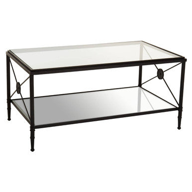Axis Coffee Table With Black Finish Frame