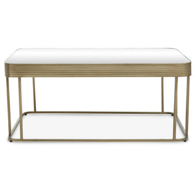Ella Gold Coffee Table with Mirror Top