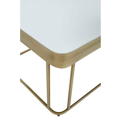 Ella Gold Coffee Table with Mirror Top