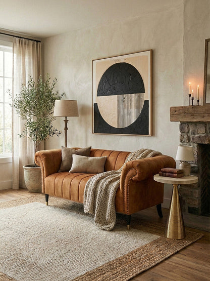 2 Seater Gold Velvet Sofa | Siena