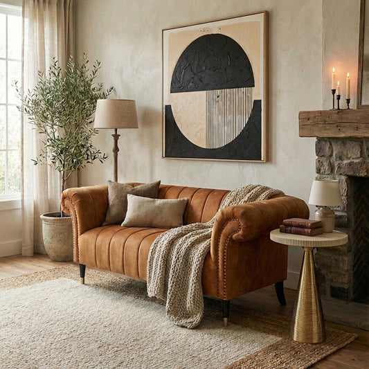 2 Seater Gold Velvet Sofa | Siena