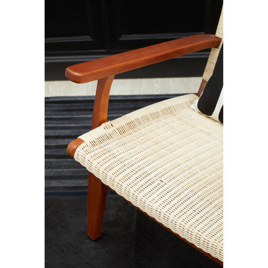 Java Woven Chair In Natural Rattan
