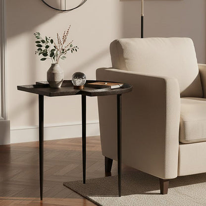 Simbolo Bronze Top Side Table