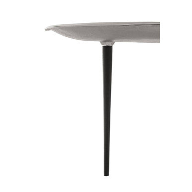 Silva Oak Effect Silver Top Coffee Table