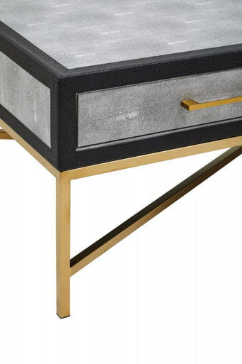 Cadiz Grey Shagreen Coffee Table