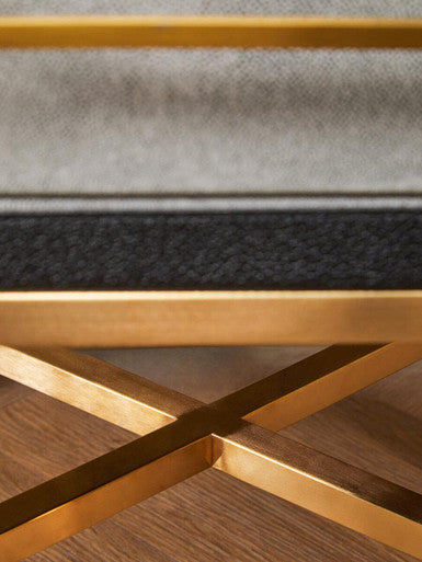 Cadiz 1 Drawer Shagreen Side Table