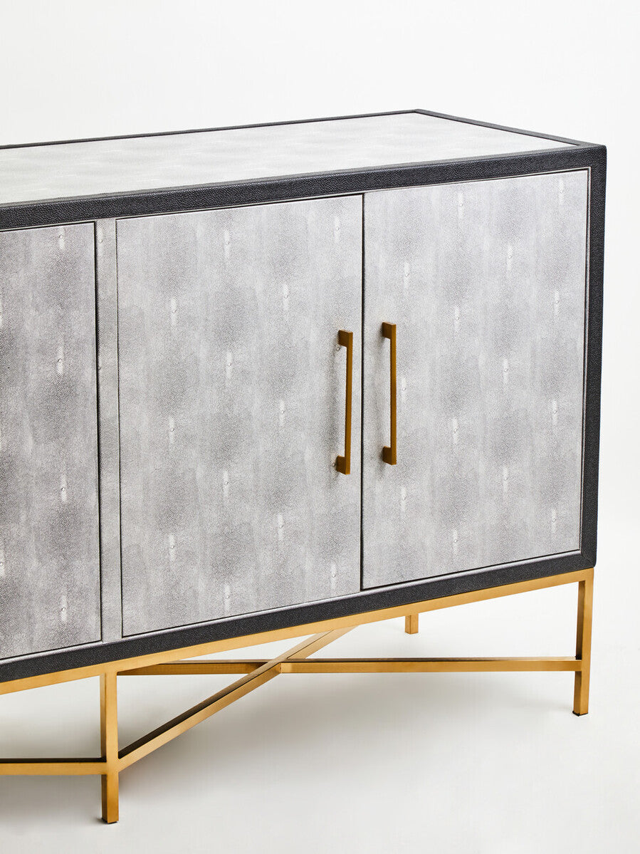 Cadiz Grey Shagreen Sideboard