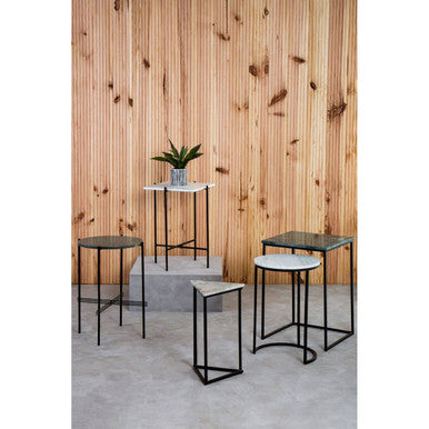 Mandoli Green Side Table