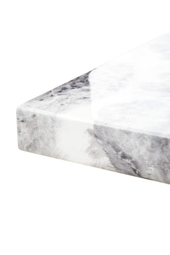 Saronno Grey Marble Dining Table