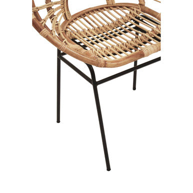 Java Natural Rattan Sunflower Chair
