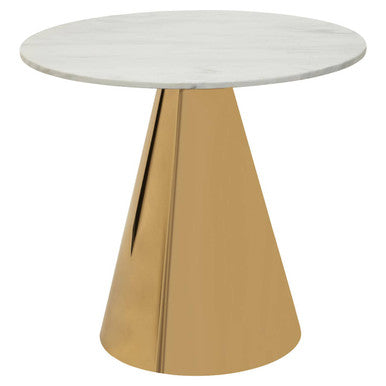 Azalea White Marble Top Dining Table