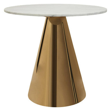 Azalea White Marble Top Dining Table