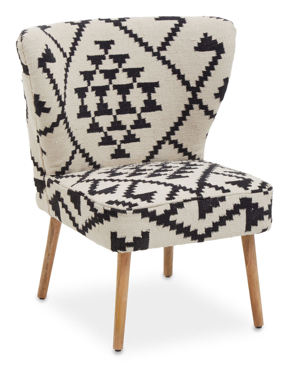 Cefena Berber Style Mango Wood Chair