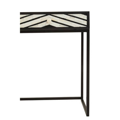 Fusion Two Drawers with Bone Inlay Console Table