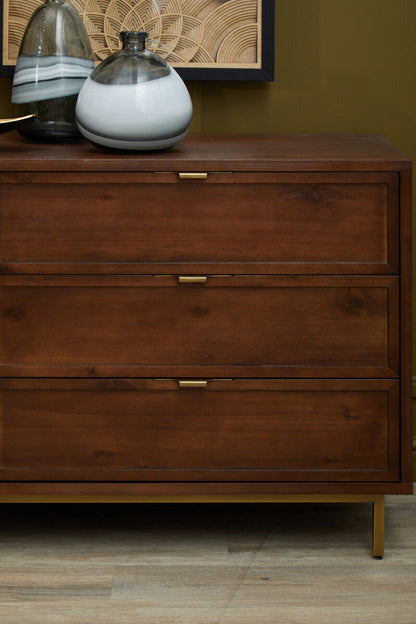 Brando Acacia Wood Effect Sideboard