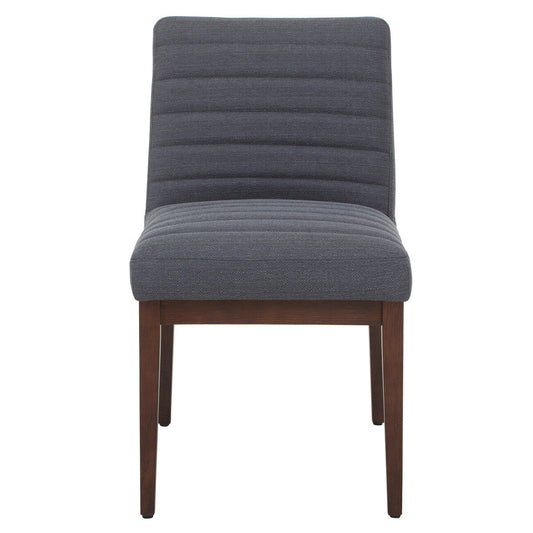Brando Charcoal Grey Dining Chair with Oak Legs