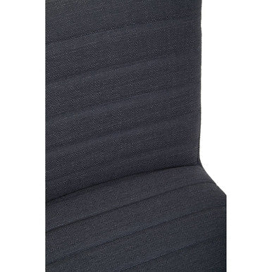 Brando Charcoal Grey Dining Chair with Oak Legs