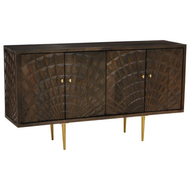 Sipari 4 Door Mango Wood Sideboard
