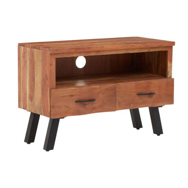 Two Drawer Acacia Media Unit | Nashik