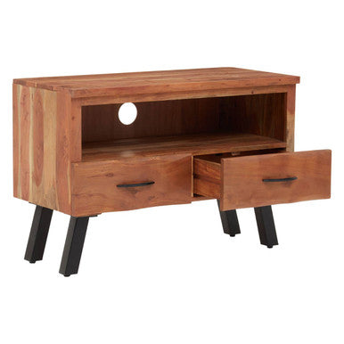 Two Drawer Acacia Media Unit | Nashik