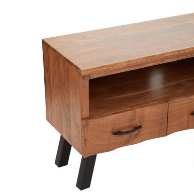 Two Drawer Acacia Media Unit | Nashik