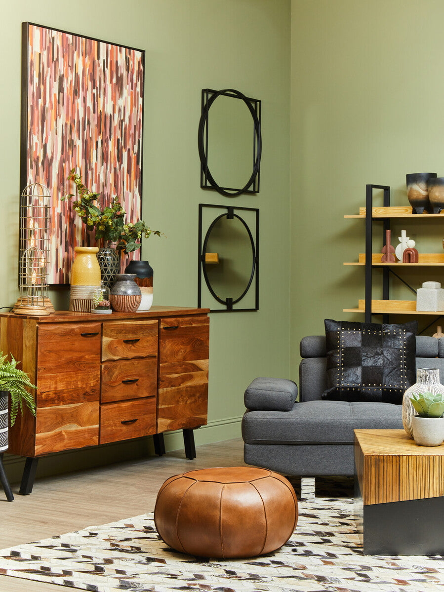 Nashik Large Acacia Sideboard